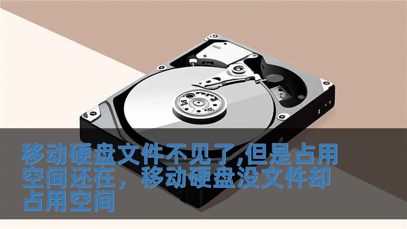 移動硬盤文件不見了,但是占用空間還在，移動硬盤沒文件卻占用空間