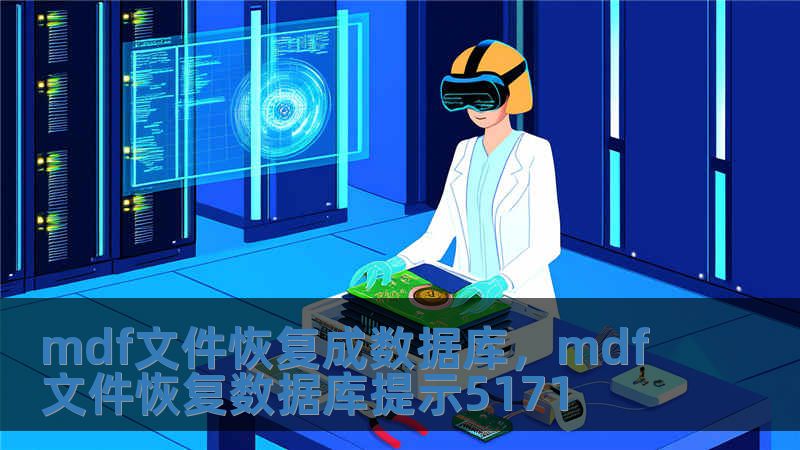 mdf文件恢復成數據庫，mdf文件恢復數據庫提示5171