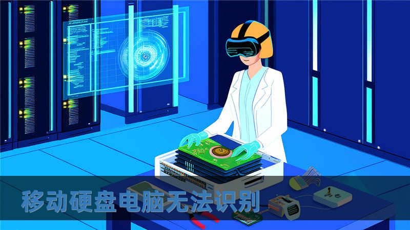 移動硬盤電腦無法識別