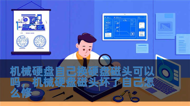 機械硬盤自己換硬盤磁頭可以嗎，機械硬盤磁頭壞了自己怎么修