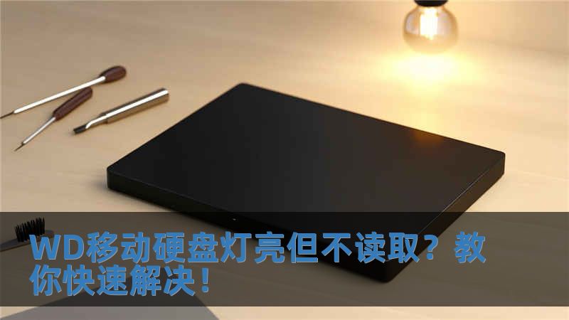 WD移動(dòng)硬盤(pán)燈亮但不讀??？教你快速解決！