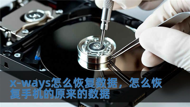 x-ways怎么恢復數據，怎么恢復手機的原來的數據