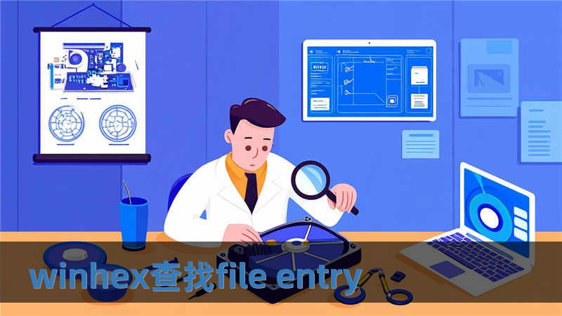 winhex查找file entry