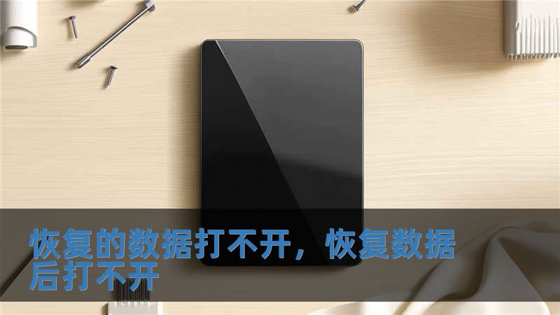 恢復的數據打不開，恢復數據后打不開