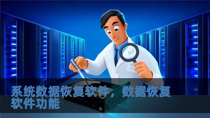 系統數據恢復軟件，數據恢復軟件功能