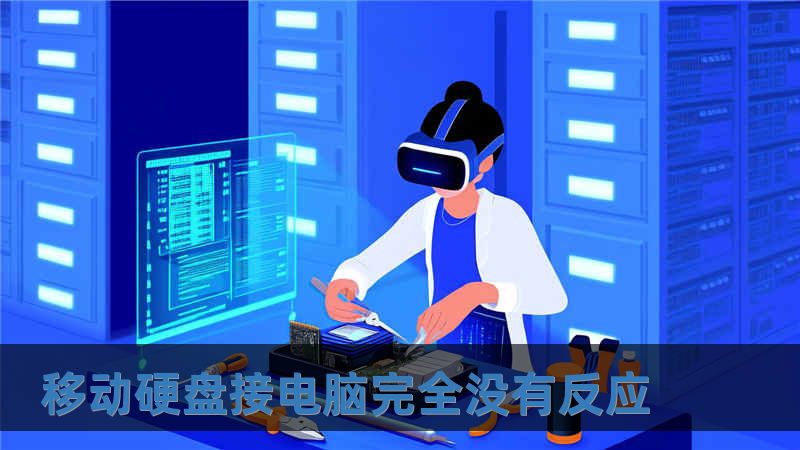 移動(dòng)硬盤接電腦完全沒(méi)有反應(yīng)