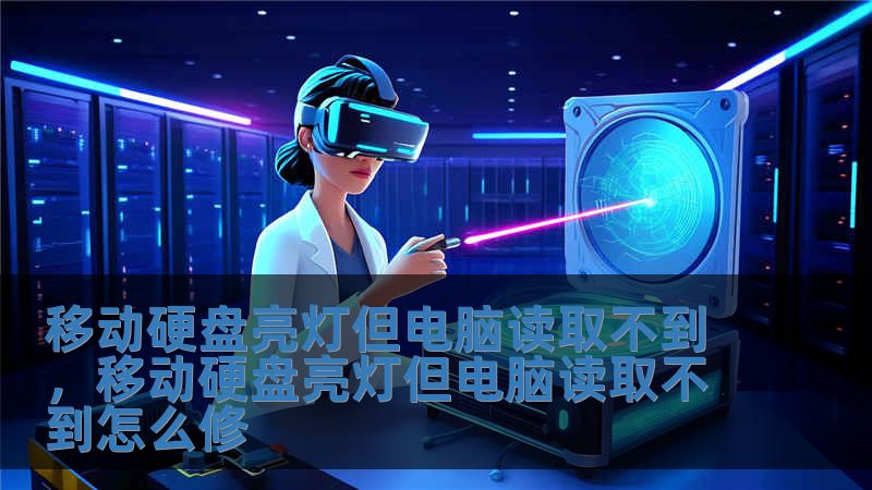 移動(dòng)硬盤亮燈但電腦讀取不到，移動(dòng)硬盤亮燈但電腦讀取不到怎么修