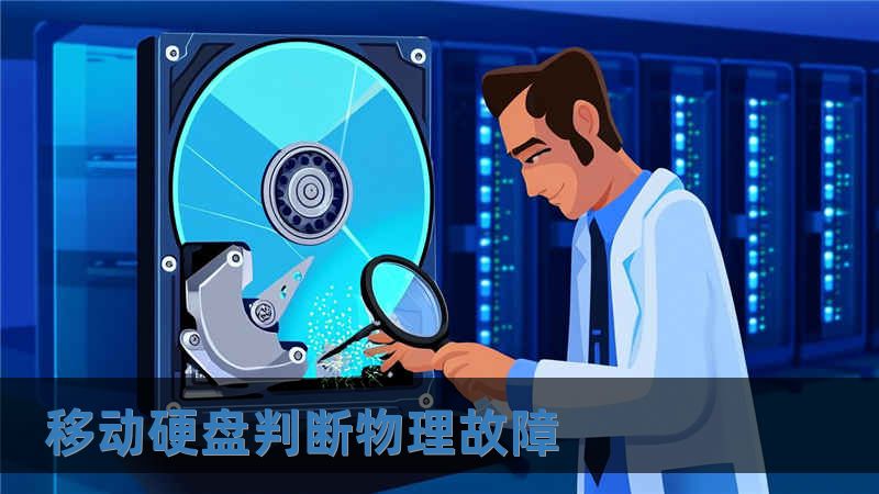 移動(dòng)硬盤判斷物理故障