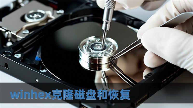 winhex克隆磁盤(pán)和恢復(fù)