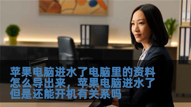 蘋果電腦進水了電腦里的資料怎么導出來，蘋果電腦進水了但是還能開機有關系嗎