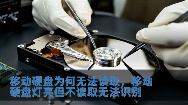 移動硬盤為何無法讀取，移動硬盤燈亮但不讀取無法識別