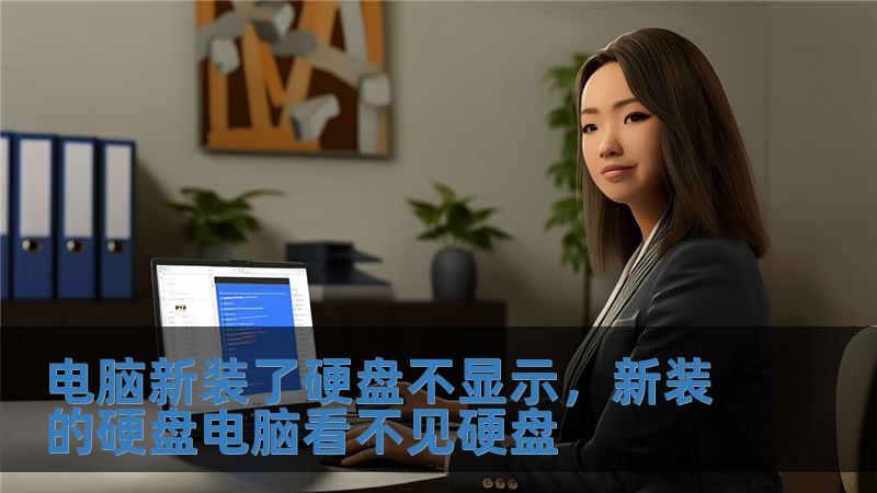 電腦新裝了硬盤不顯示，新裝的硬盤電腦看不見硬盤