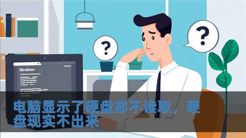 電腦顯示了硬盤卻不讀取，硬盤現(xiàn)實不出來