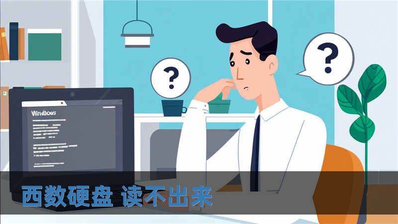 西數(shù)硬盤 讀不出來