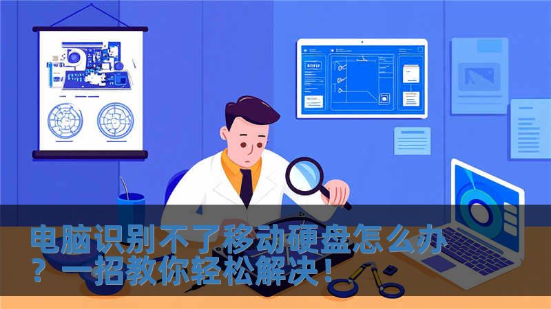 電腦識別不了移動硬盤怎么辦？一招教你輕松解決！