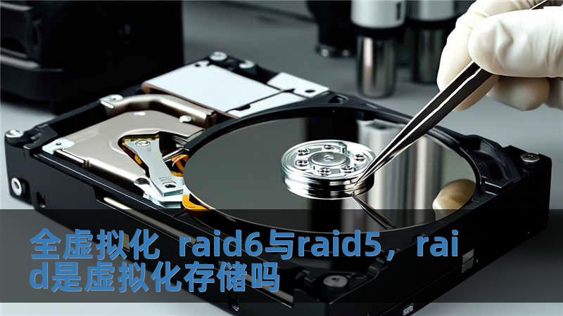 全虛擬化  raid6與raid5，raid是虛擬化存儲嗎