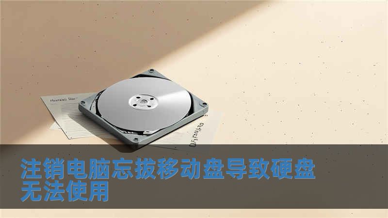 注銷(xiāo)電腦忘拔移動(dòng)盤(pán)導(dǎo)致硬盤(pán)無(wú)法使用