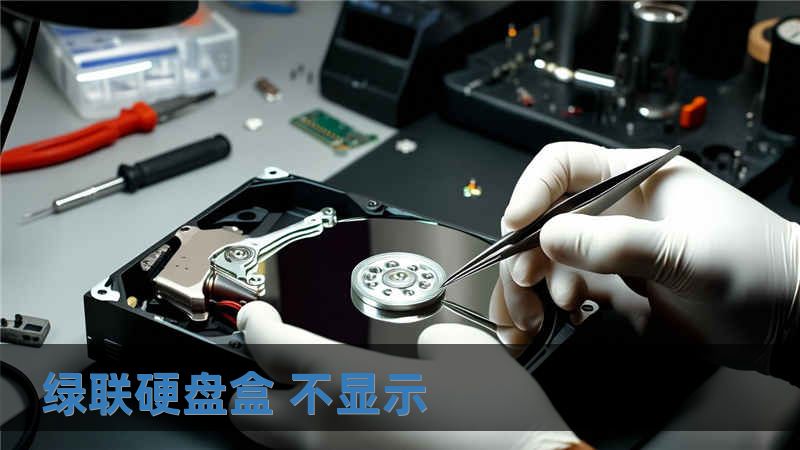 綠聯硬盤盒 不顯示