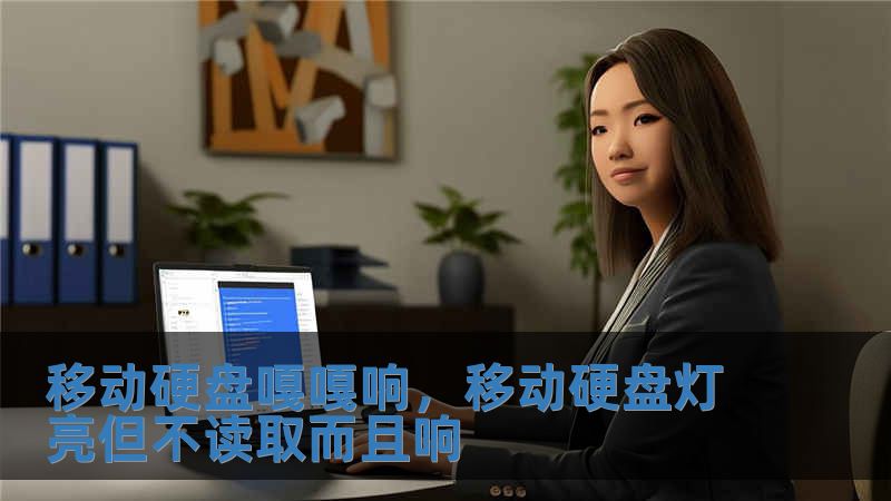 移動硬盤嘎嘎響，移動硬盤燈亮但不讀取而且響