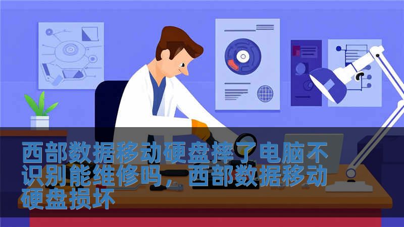 西部數(shù)據(jù)移動(dòng)硬盤摔了電腦不識(shí)別能維修嗎，西部數(shù)據(jù)移動(dòng)硬盤損壞