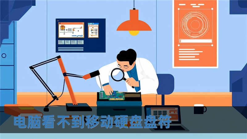 電腦看不到移動(dòng)硬盤(pán)盤(pán)符