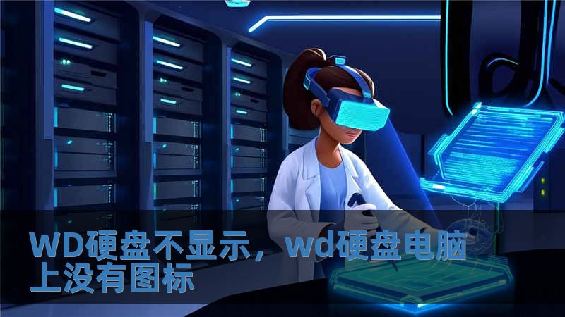 WD硬盤不顯示，wd硬盤電腦上沒有圖標