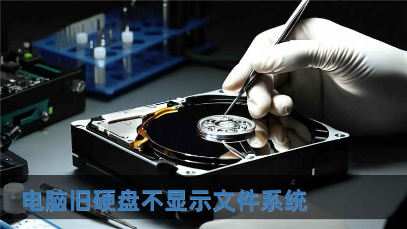 電腦舊硬盤(pán)不顯示文件系統(tǒng)