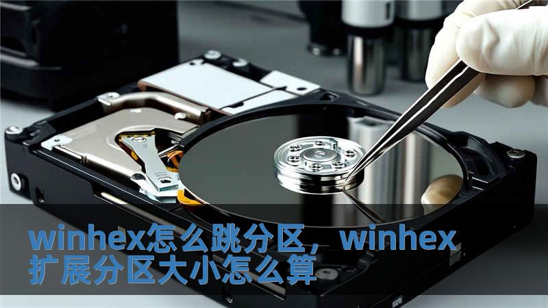 winhex怎么跳分區，winhex擴展分區大小怎么算