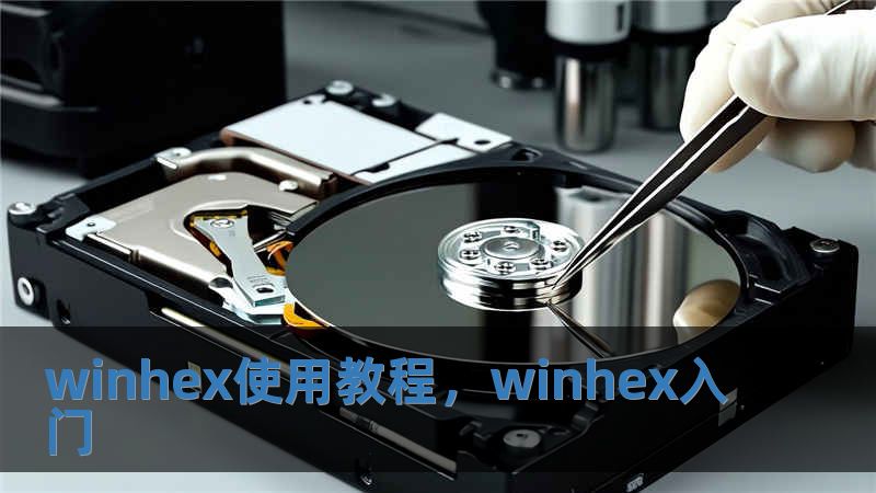 winhex使用教程，winhex入門