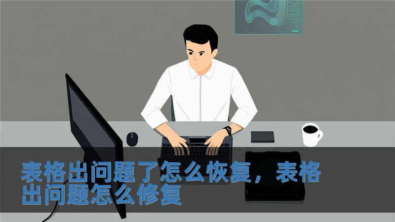 表格出問題了怎么恢復，表格出問題怎么修復