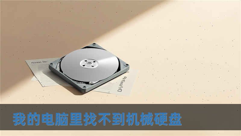 我的電腦里找不到機(jī)械硬盤