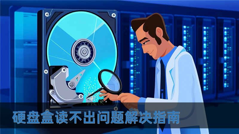 硬盤盒讀不出問題解決指南