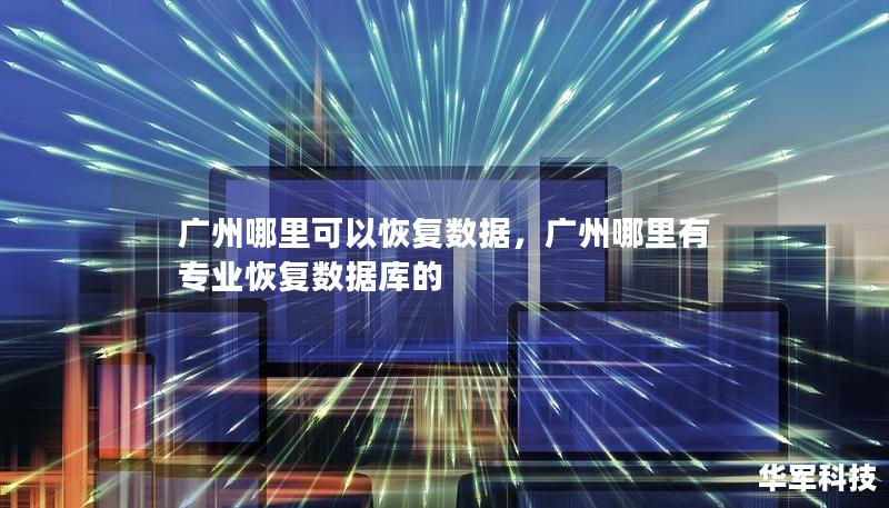 廣州哪里可以恢復數據，廣州哪里有專業恢復數據庫的