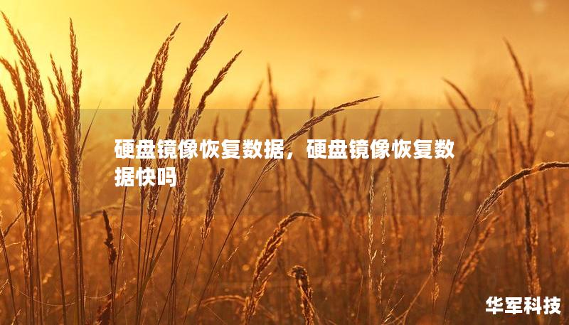硬盤鏡像恢復(fù)數(shù)據(jù)，硬盤鏡像恢復(fù)數(shù)據(jù)快嗎