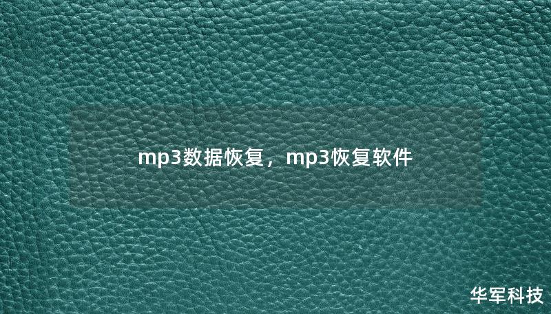 mp3數(shù)據(jù)恢復(fù)，mp3恢復(fù)軟件