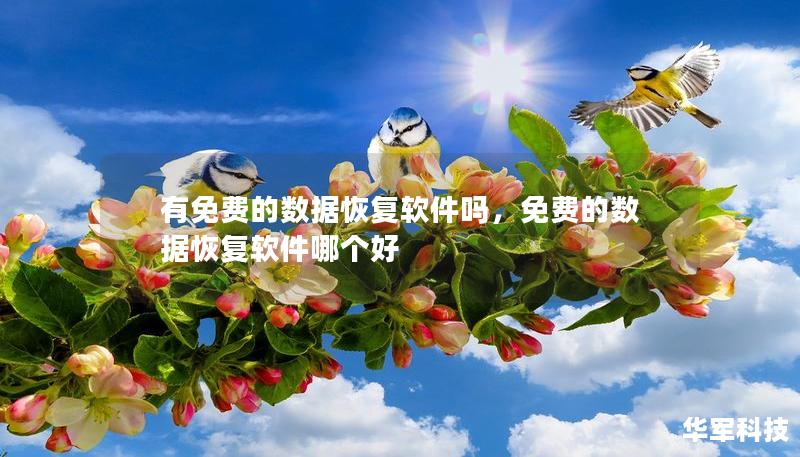 有免費的數據恢復軟件嗎，免費的數據恢復軟件哪個好