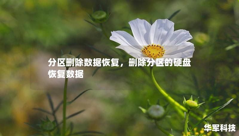 分區刪除數據恢復，刪除分區的硬盤恢復數據