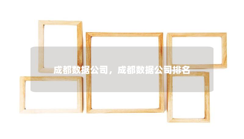成都數據公司，成都數據公司排名