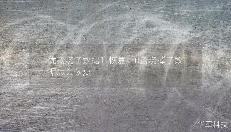 優盤燒了數據咋恢復，u盤燒掉了數據怎么恢復
