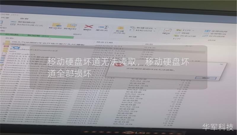 移動硬盤壞道無法讀取，移動硬盤壞道全部損壞
