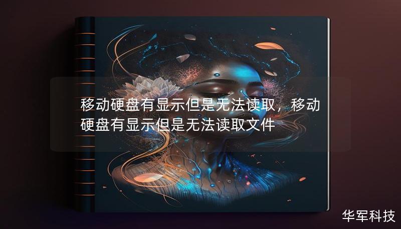 移動硬盤有顯示但是無法讀取，移動硬盤有顯示但是無法讀取文件