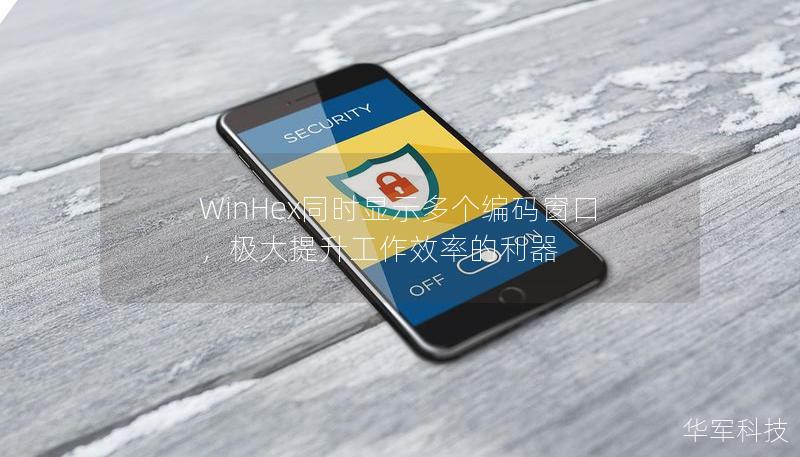 WinHex同時(shí)顯示多個(gè)編碼窗口，極大提升工作效率的利器