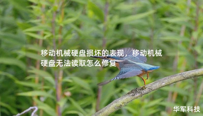移動機(jī)械硬盤損壞的表現(xiàn)，移動機(jī)械硬盤無法讀取怎么修復(fù)
