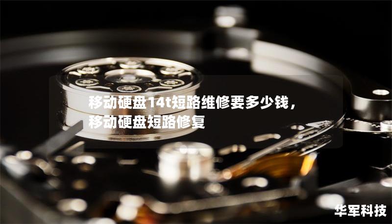 移動硬盤14t短路維修要多少錢，移動硬盤短路修復