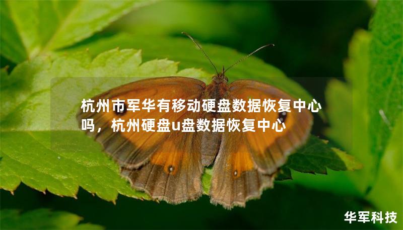 杭州市軍華有移動硬盤數據恢復中心嗎，杭州硬盤u盤數據恢復中心