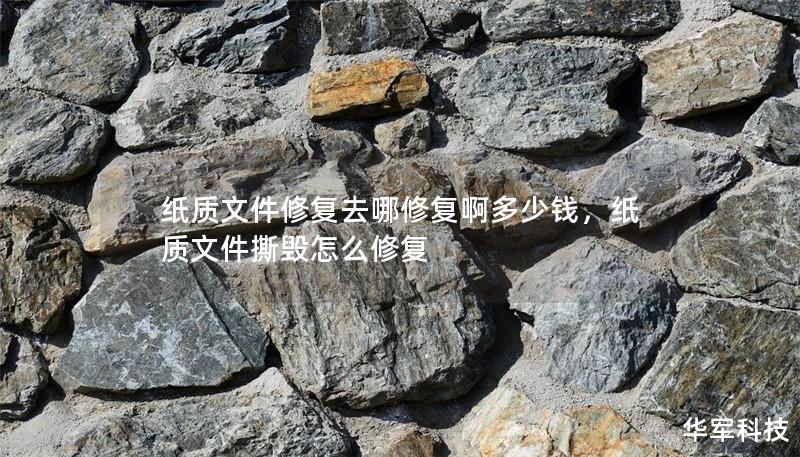 紙質(zhì)文件修復去哪修復啊多少錢，紙質(zhì)文件撕毀怎么修復