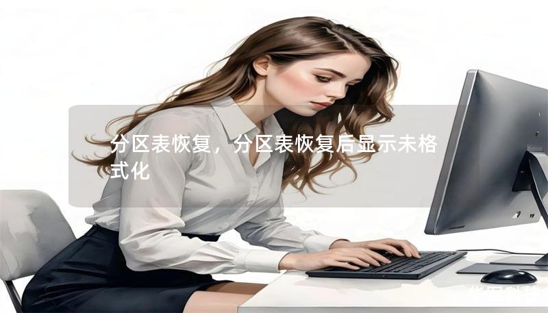 分區表恢復，分區表恢復后顯示未格式化