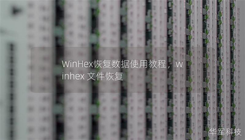WinHex恢復數據使用教程，winhex 文件恢復