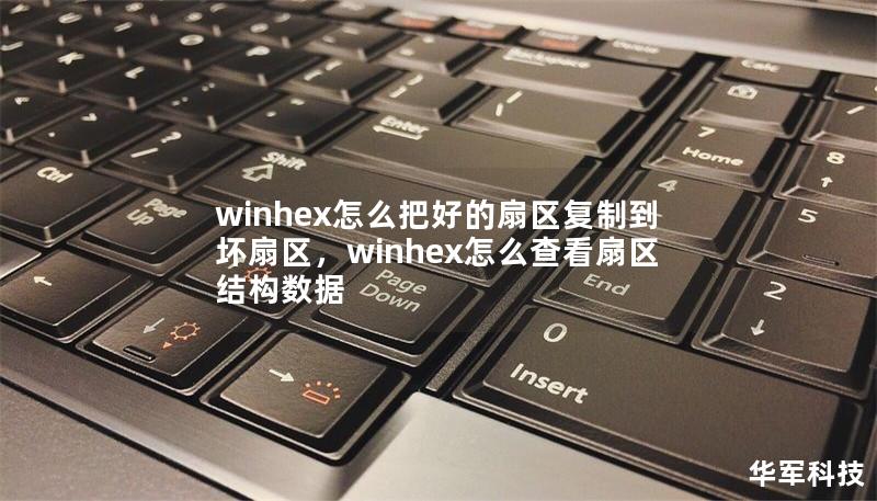 winhex怎么把好的扇區(qū)復(fù)制到壞扇區(qū)，winhex怎么查看扇區(qū)結(jié)構(gòu)數(shù)據(jù)