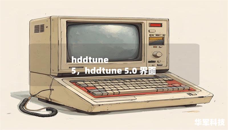 hddtune 5，hddtune 5.0 界面